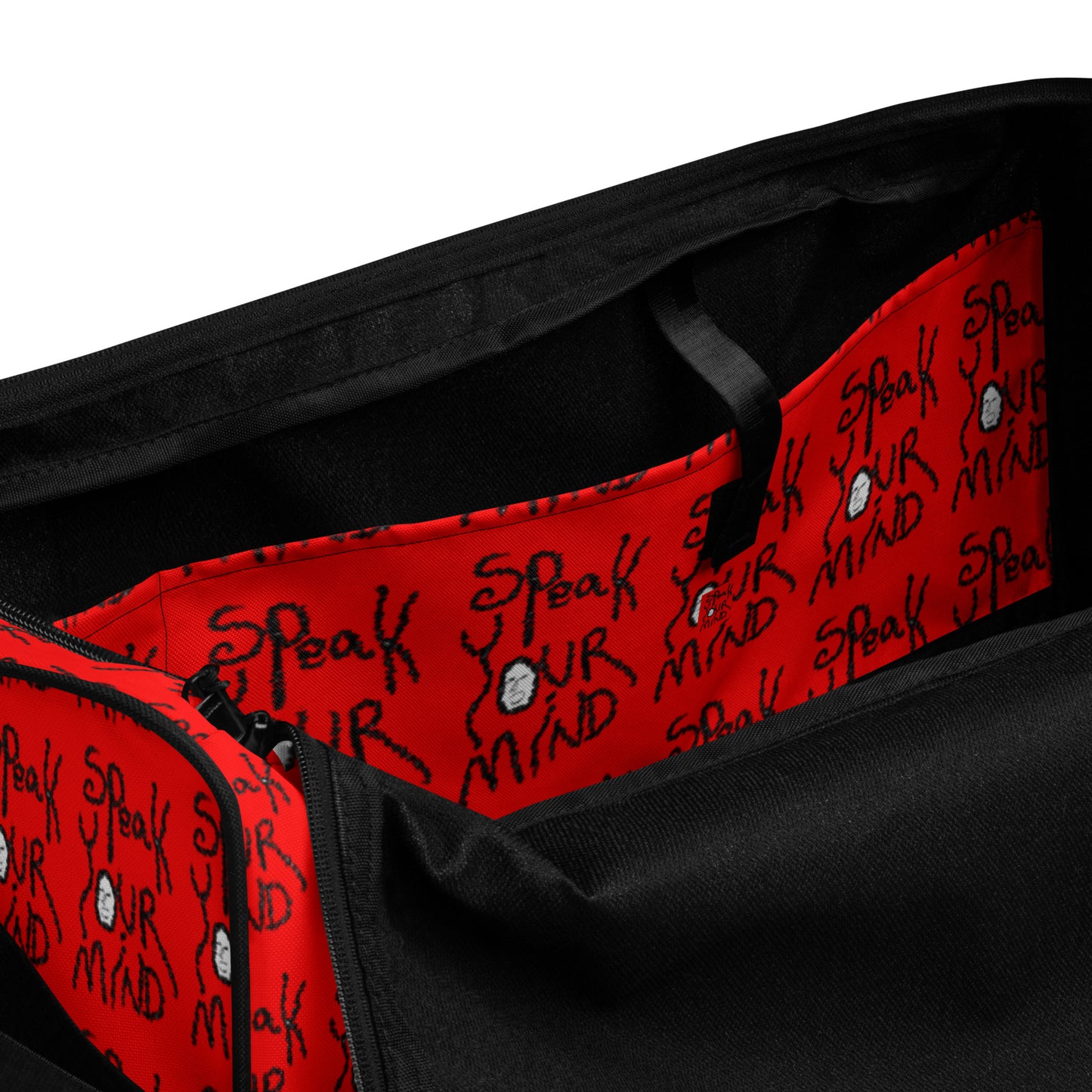 Speak your mind Duffle bag