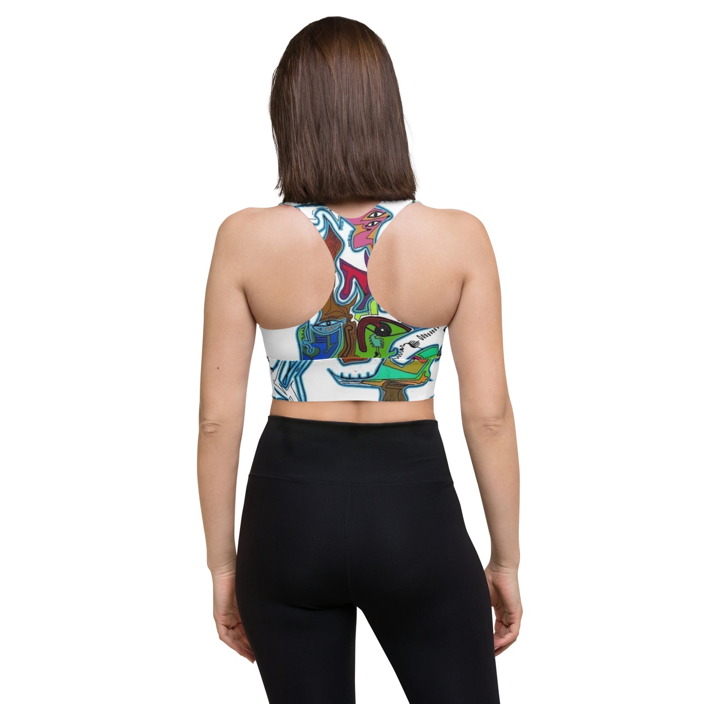 Roots Longline sports bra