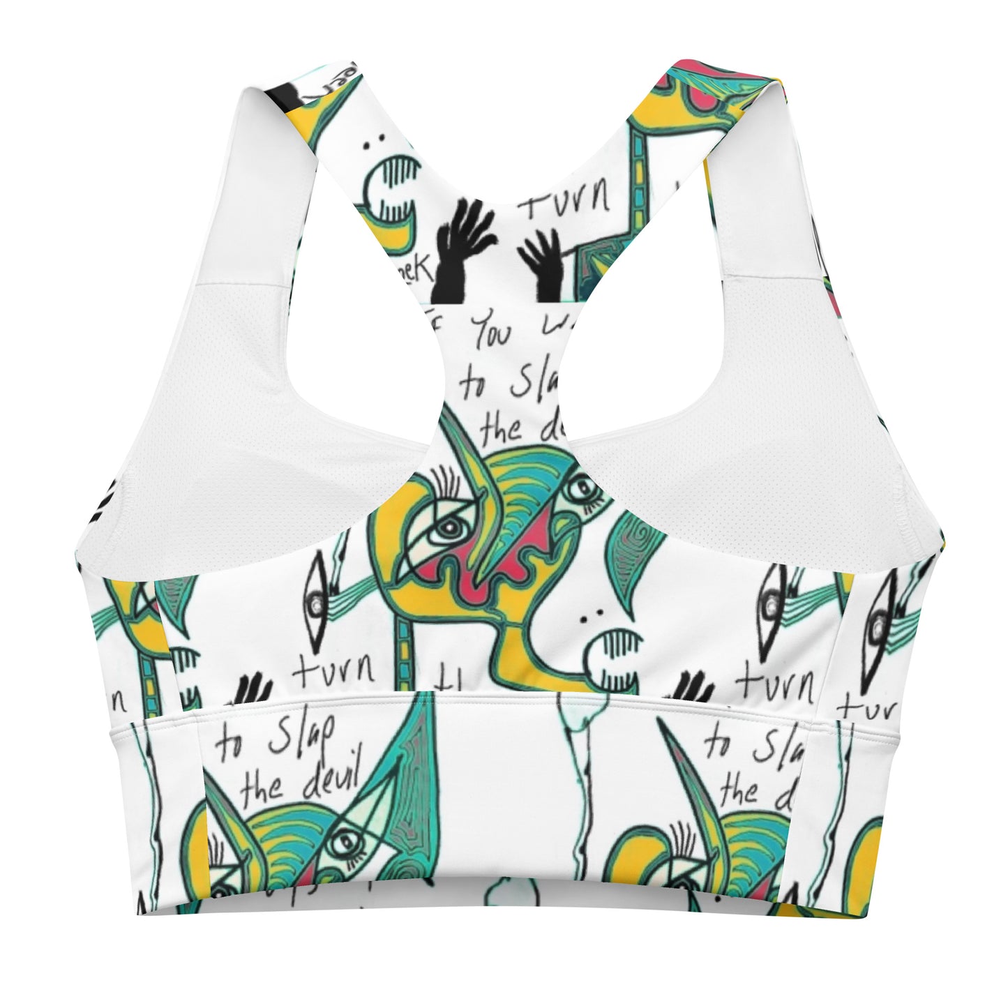 Other Cheek Longline sports bra