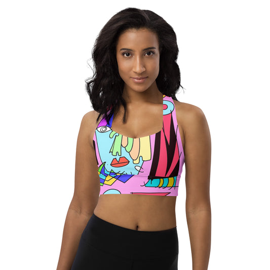 Art Human Longline sports bra
