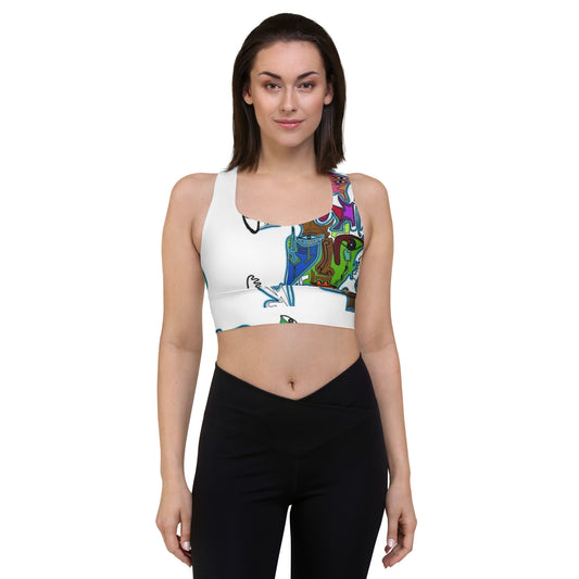 Roots Longline sports bra