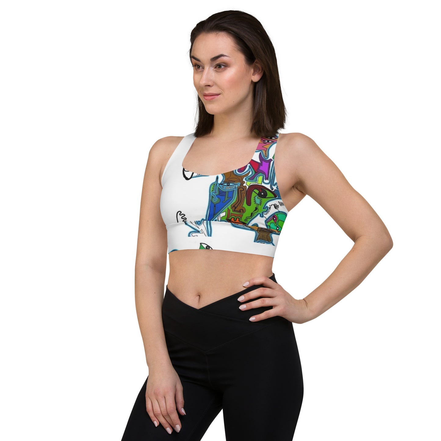 Roots Longline sports bra