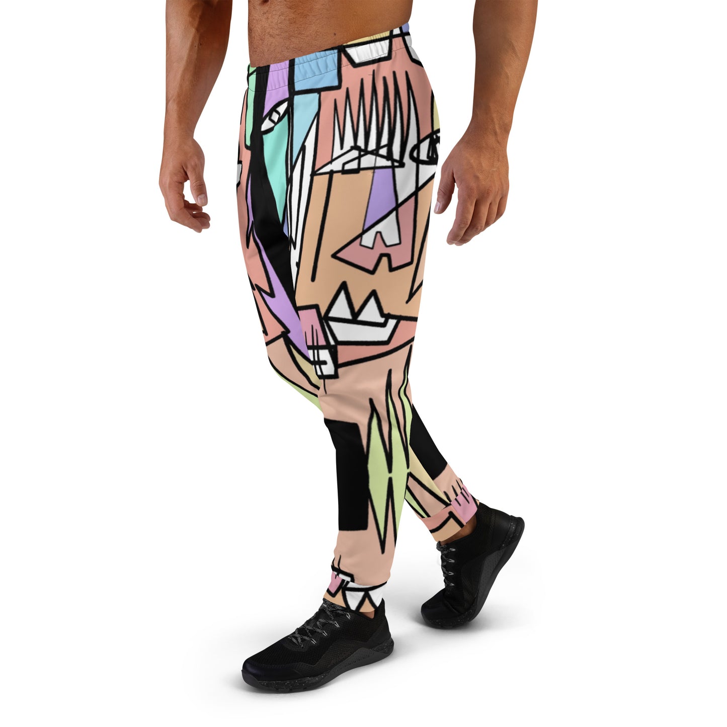 Stained glass 2Men's Joggers