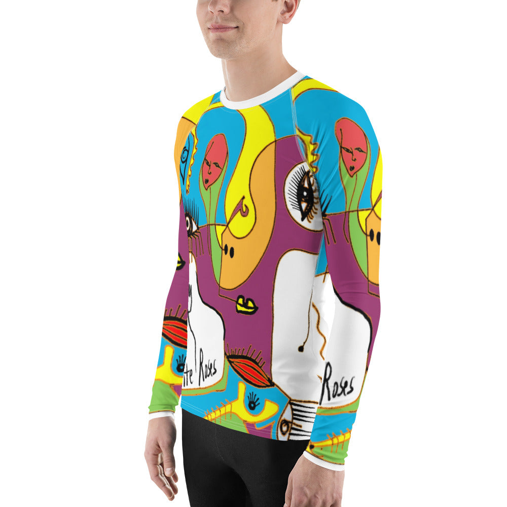 Infinite roses Men's Rash Guard