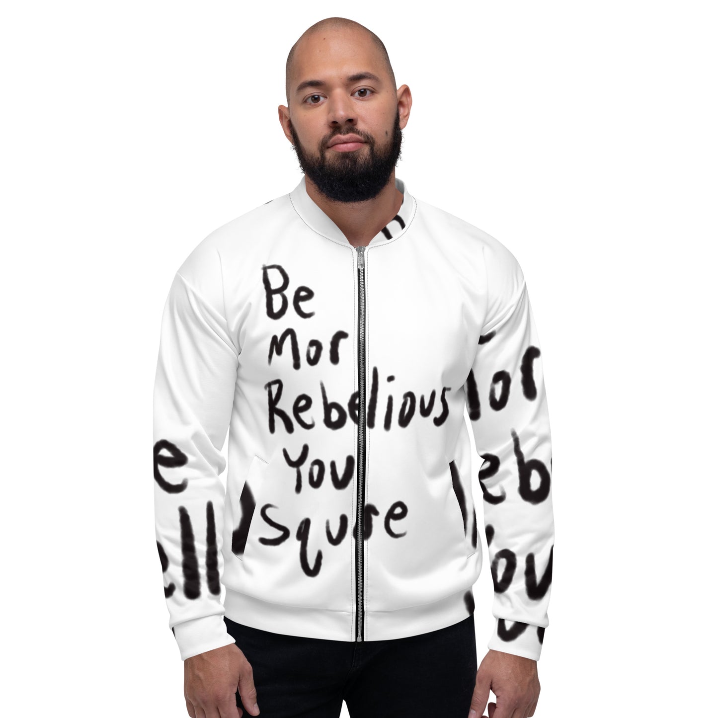 Rebellious Unisex Bomber Jacket