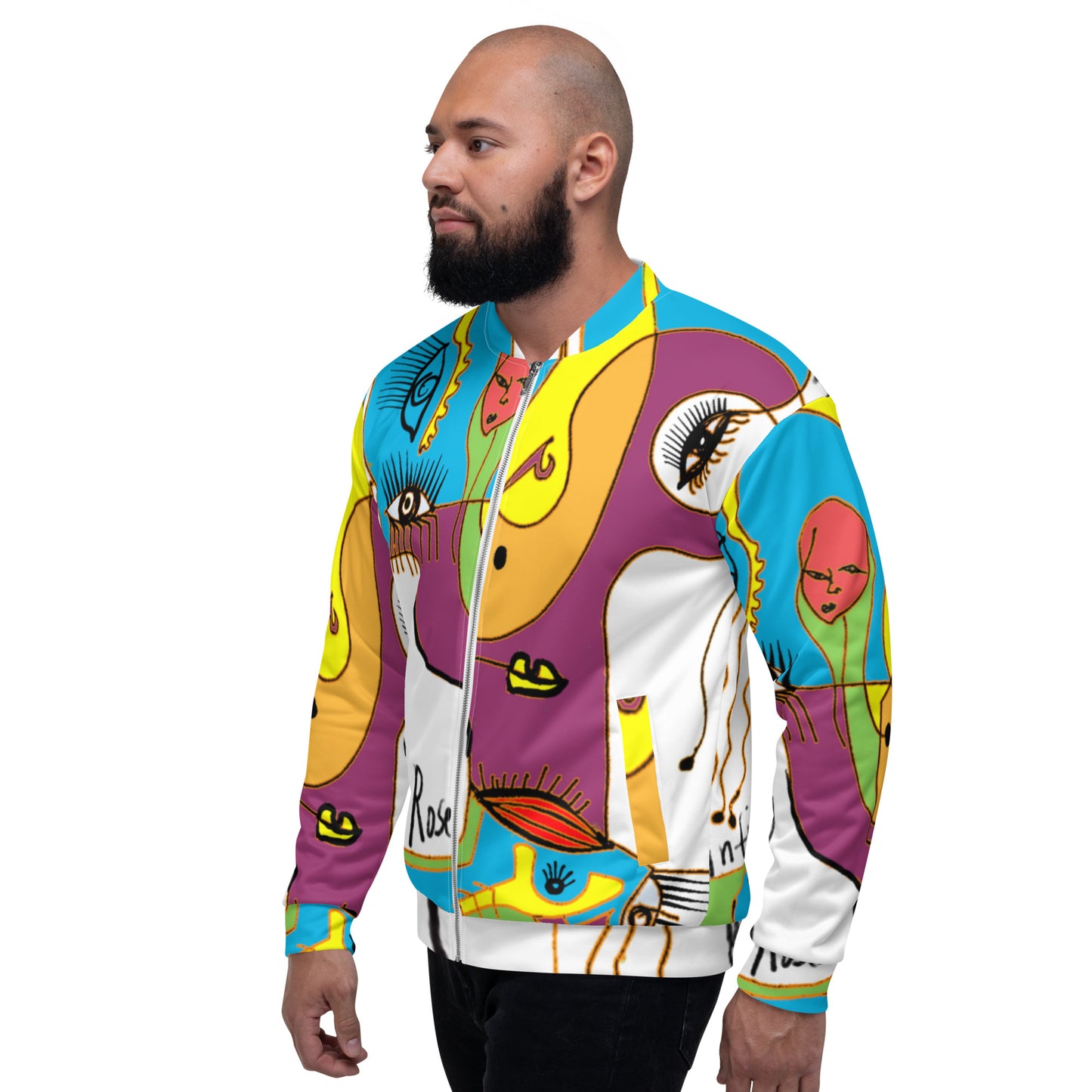 Infinite roses Unisex Bomber Jacket