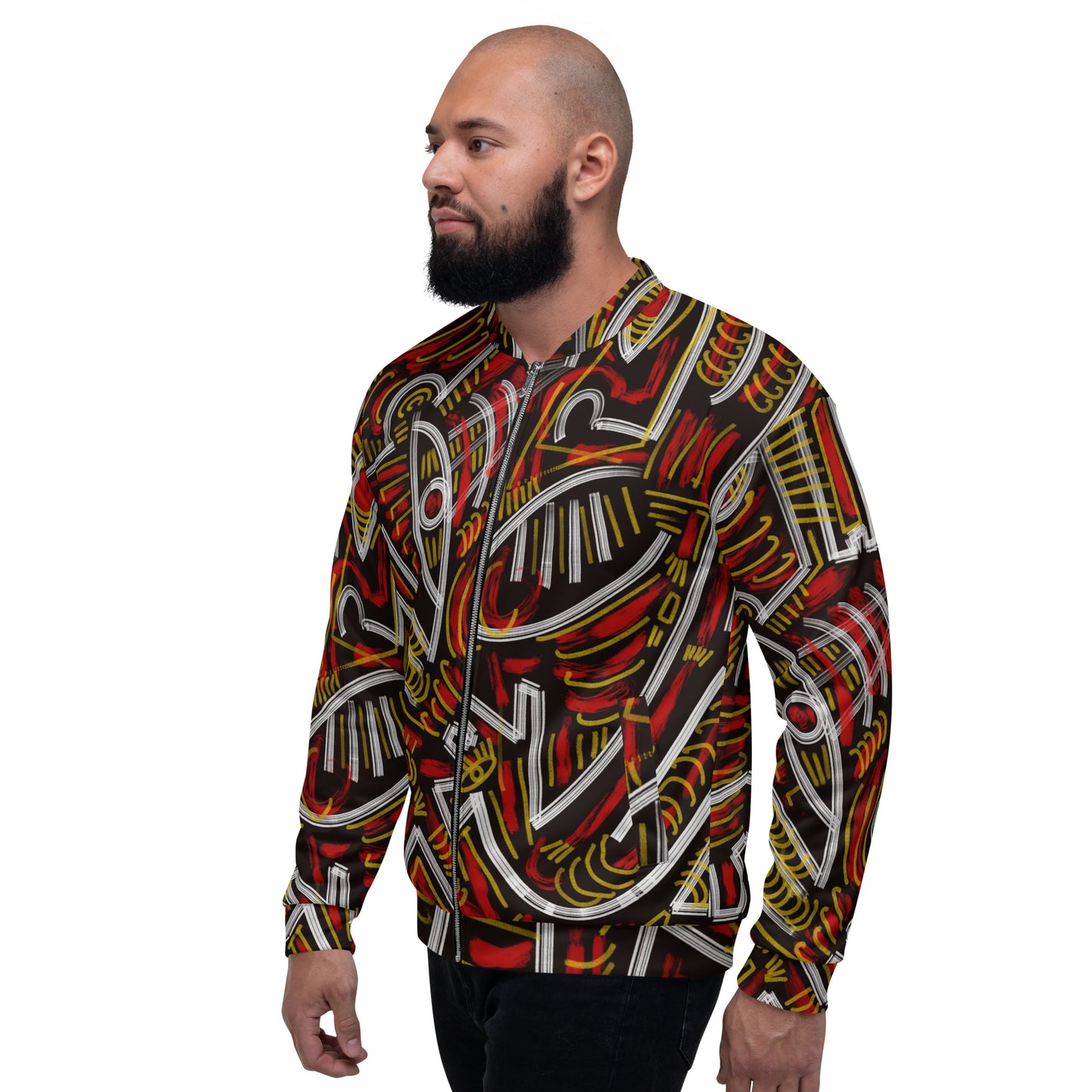 Maze Unisex Bomber Jacket