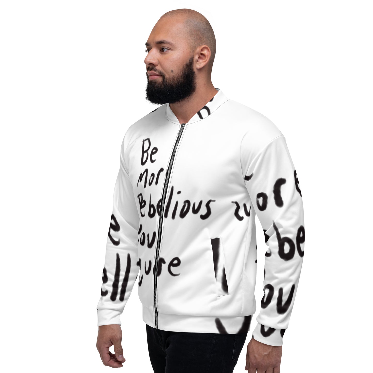 Rebellious Unisex Bomber Jacket