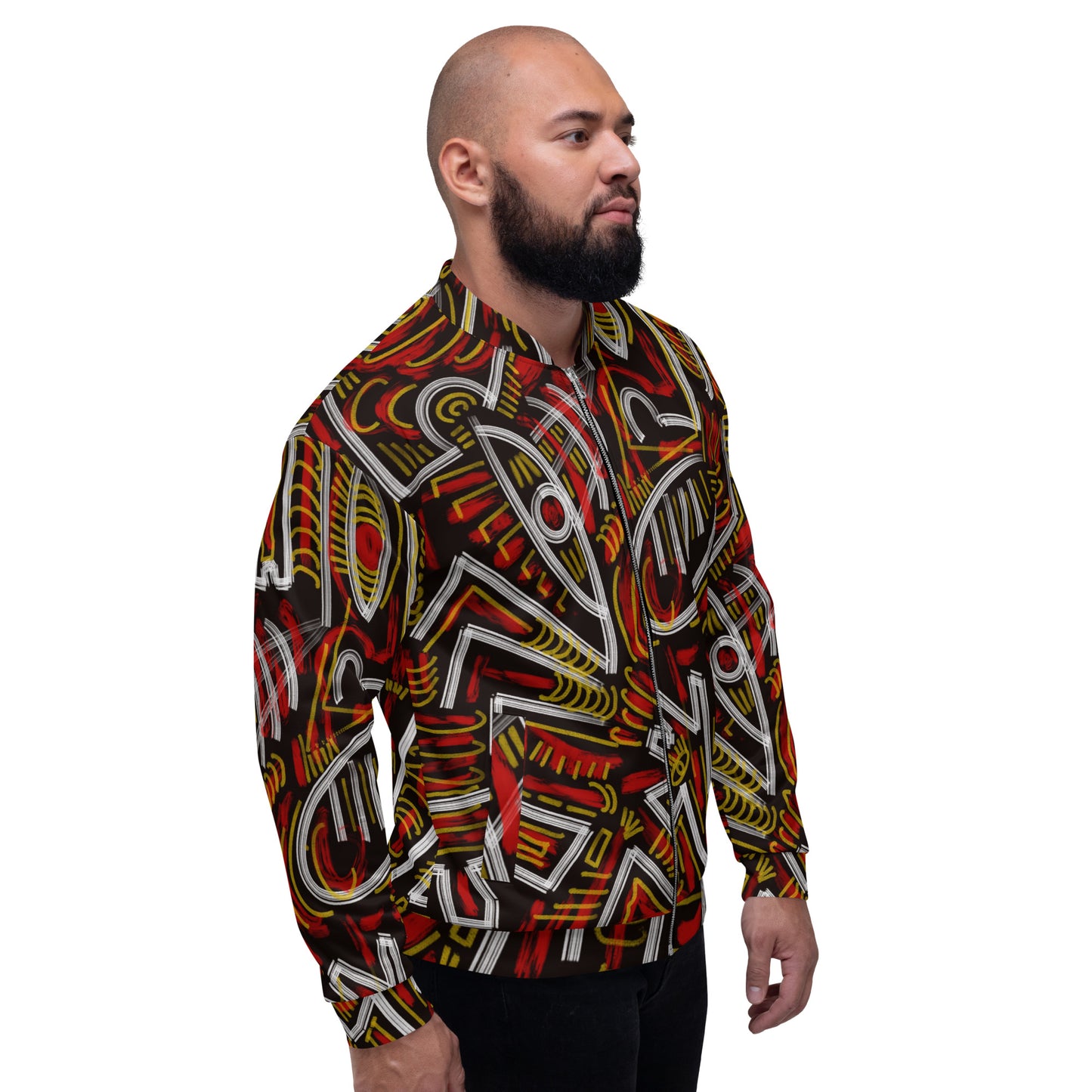 Maze Unisex Bomber Jacket