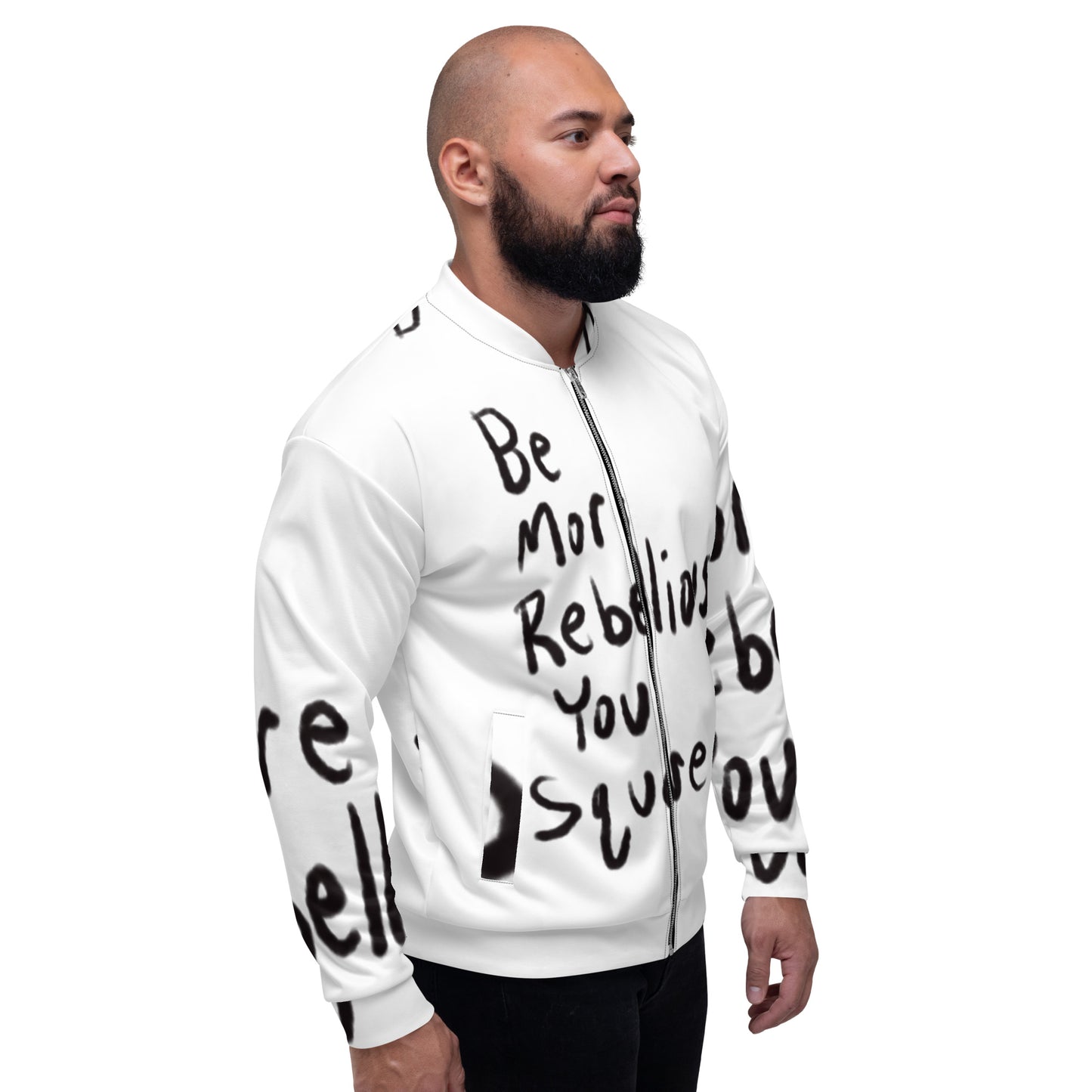 Rebellious Unisex Bomber Jacket