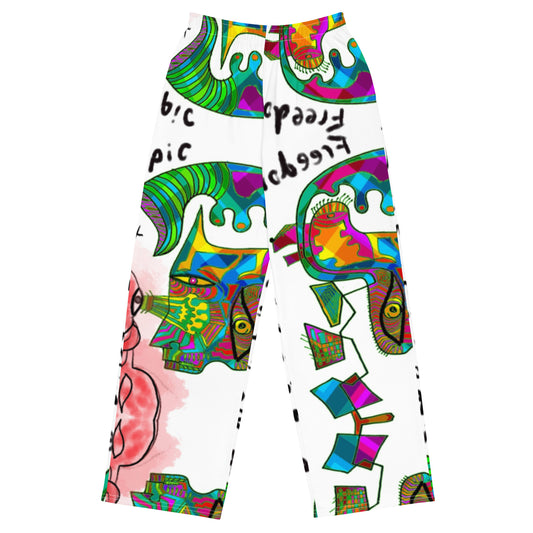 Epic freedom All-over print unisex wide-leg pants