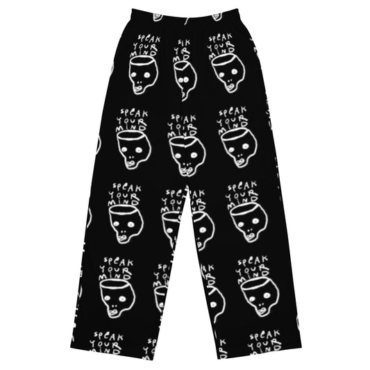 Speak your mind All-over print unisex wide-leg pants