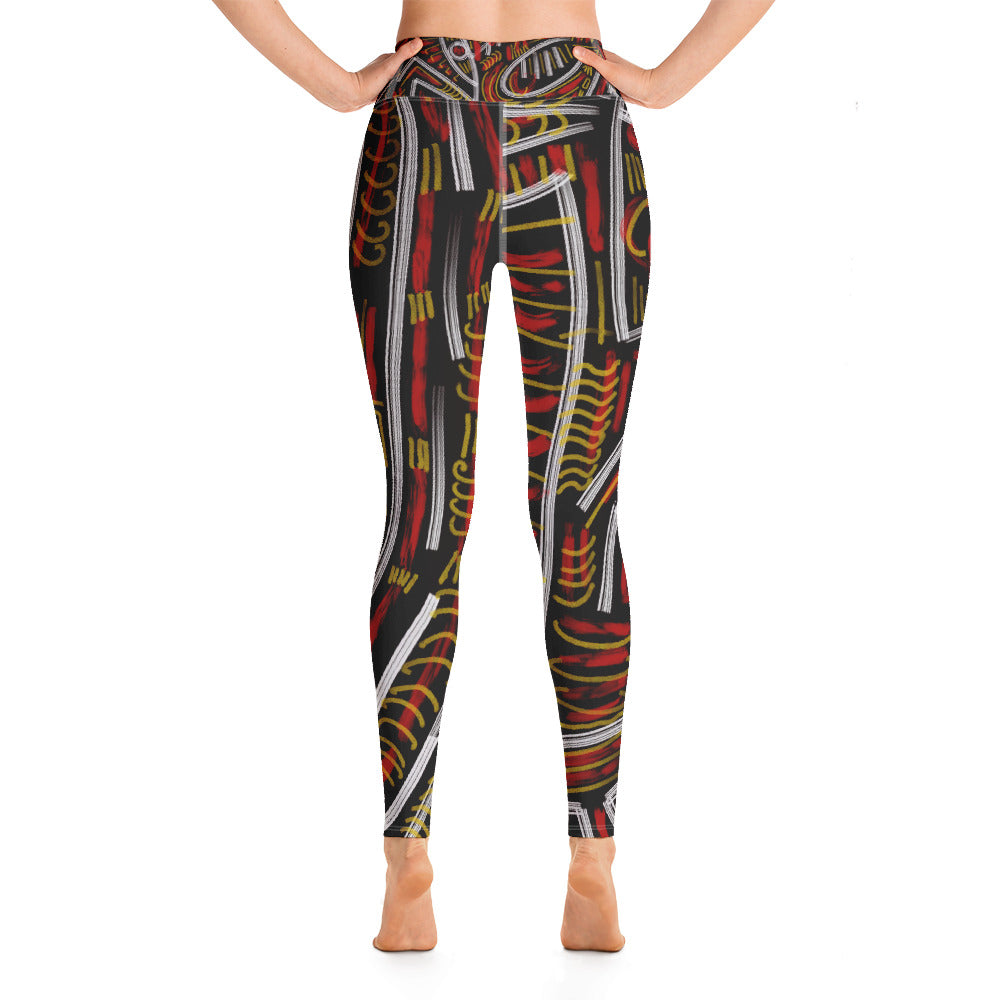 Maze Yoga Leggings