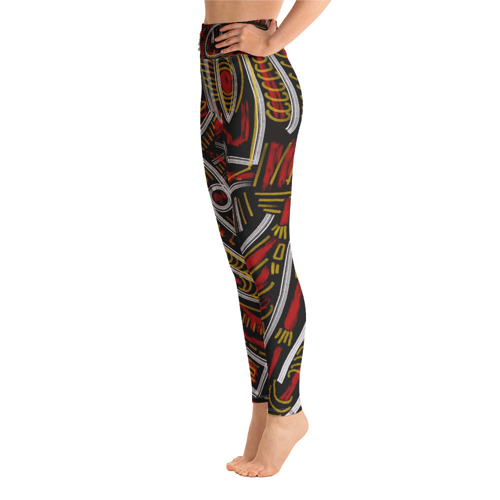 Maze Yoga Leggings