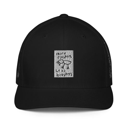 Closed-back trucker cap