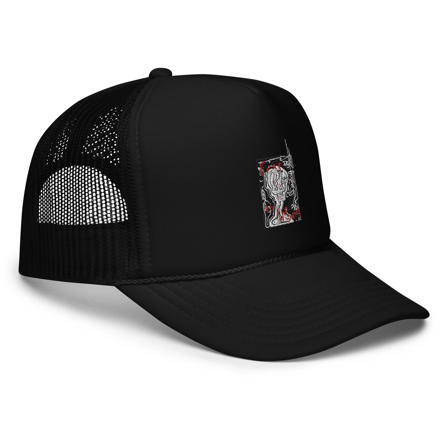 Fear is the enemy Foam trucker hat