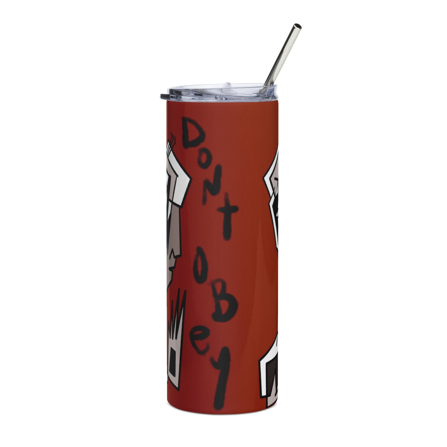 Don't Obey Stainless Steel Tumbler