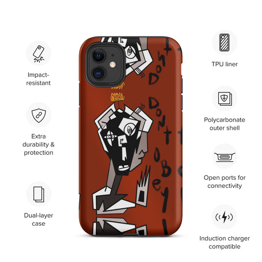 Do Not Obey iPhone case