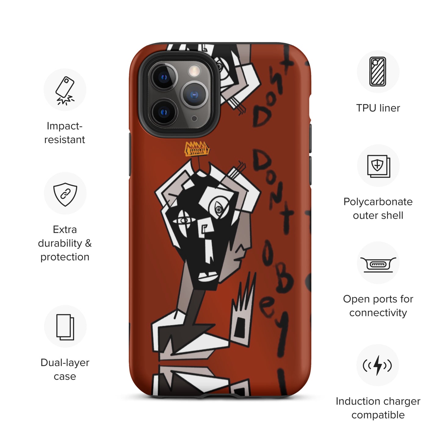 Do Not Obey iPhone case