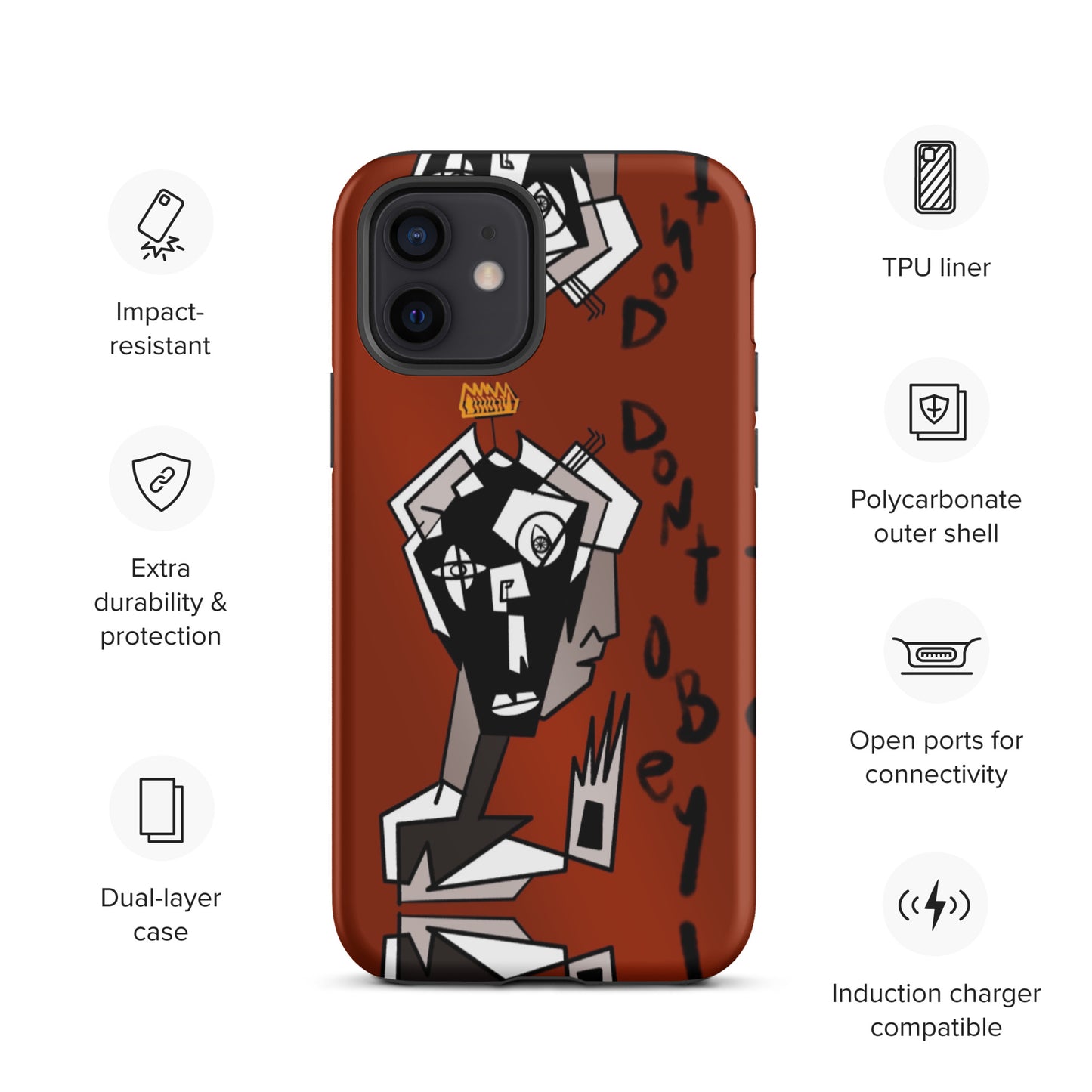 Do Not Obey iPhone case