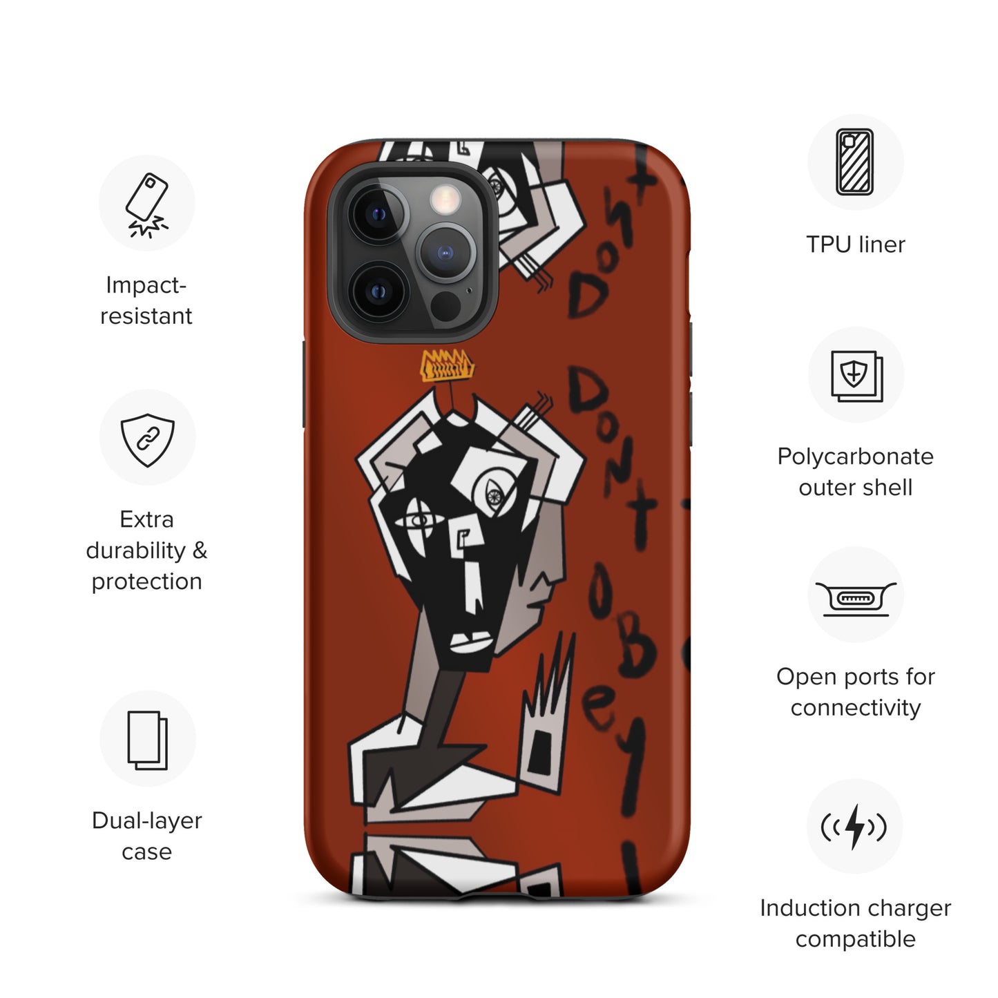Do Not Obey iPhone case