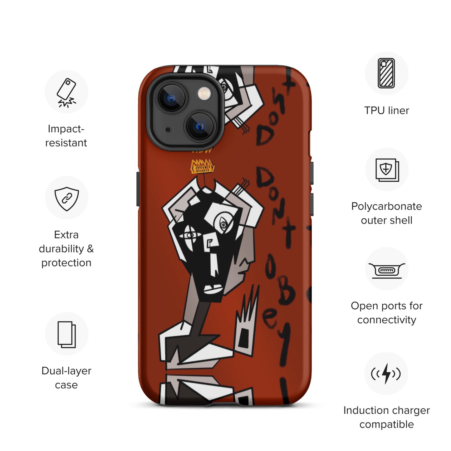 Do Not Obey iPhone case