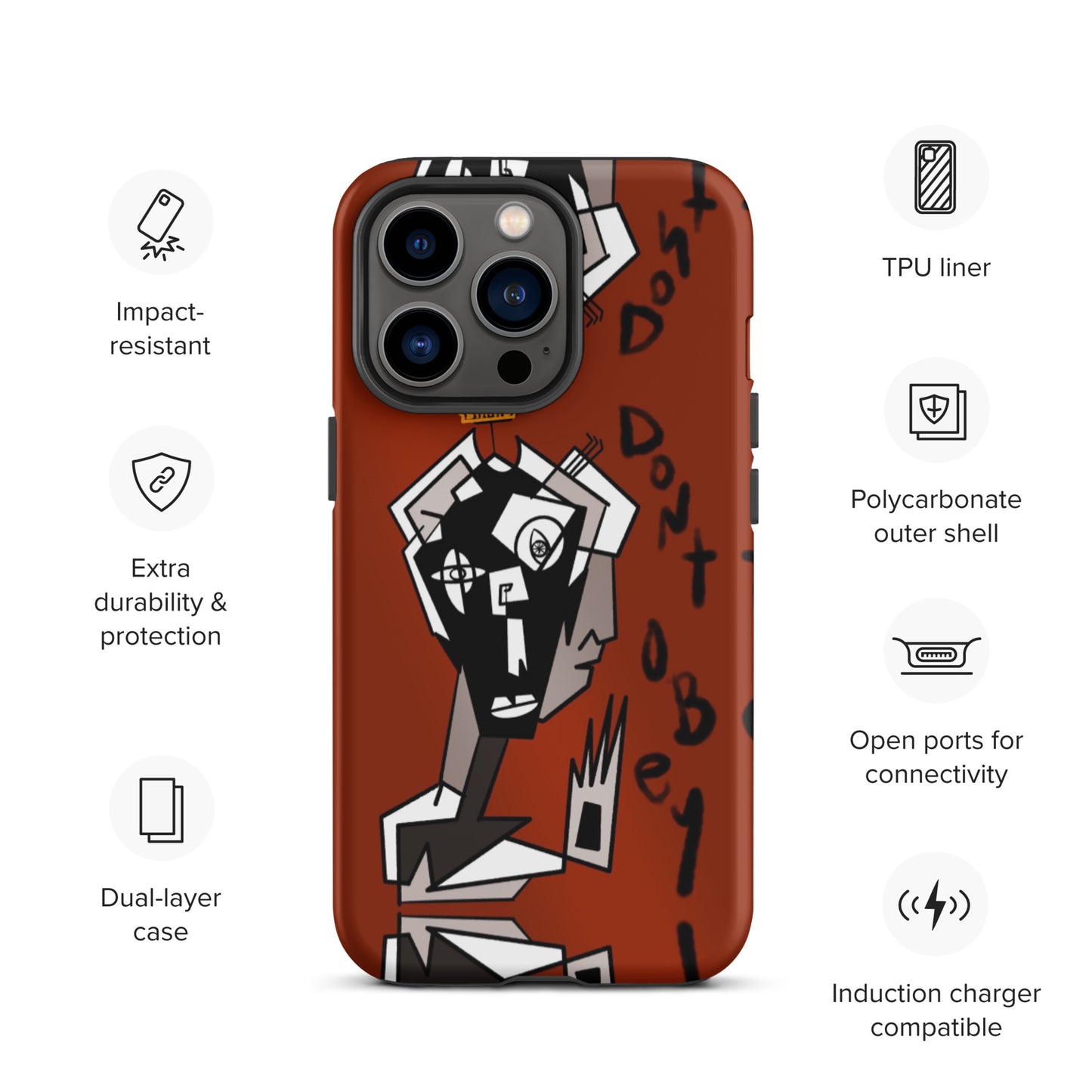 Do Not Obey iPhone case