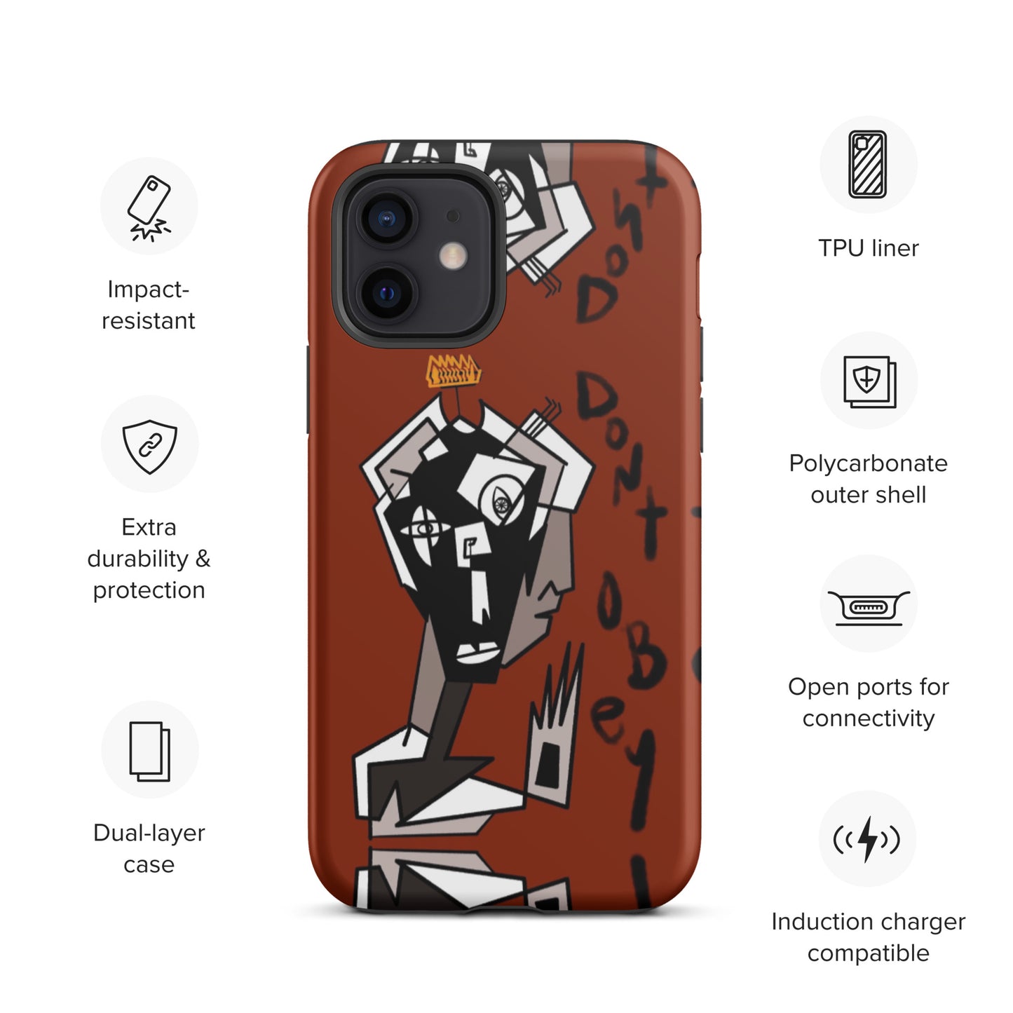 Do Not Obey iPhone case
