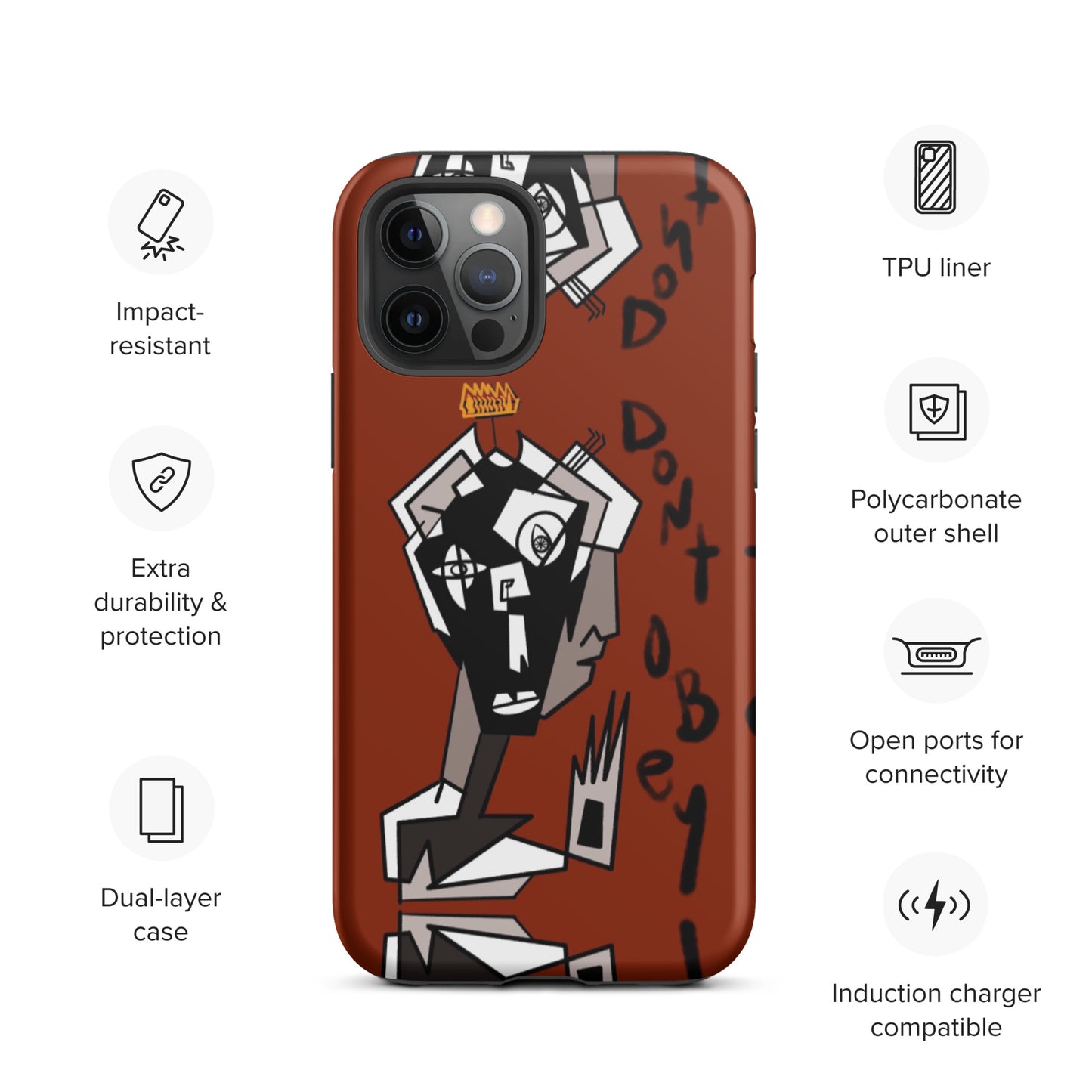 Do Not Obey iPhone case