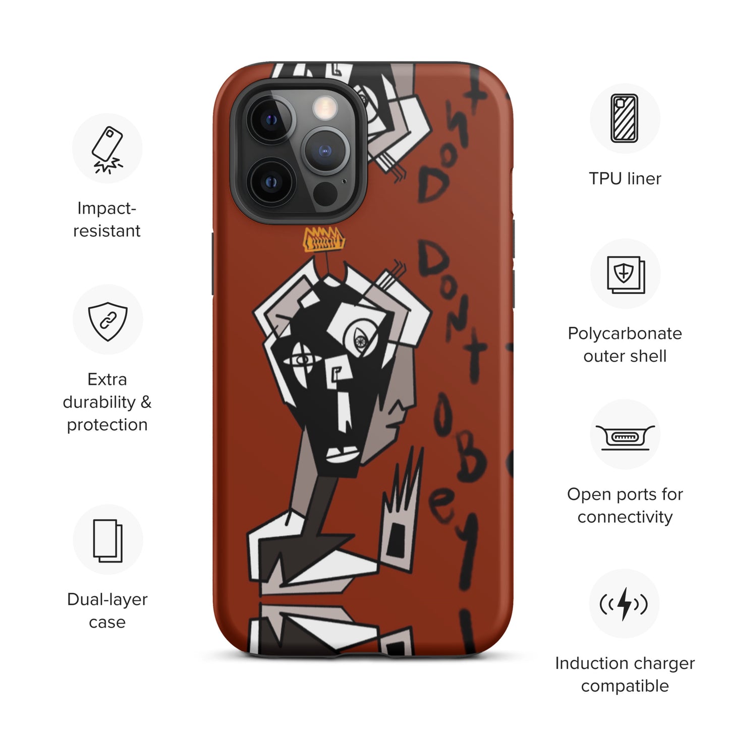 Do Not Obey iPhone case