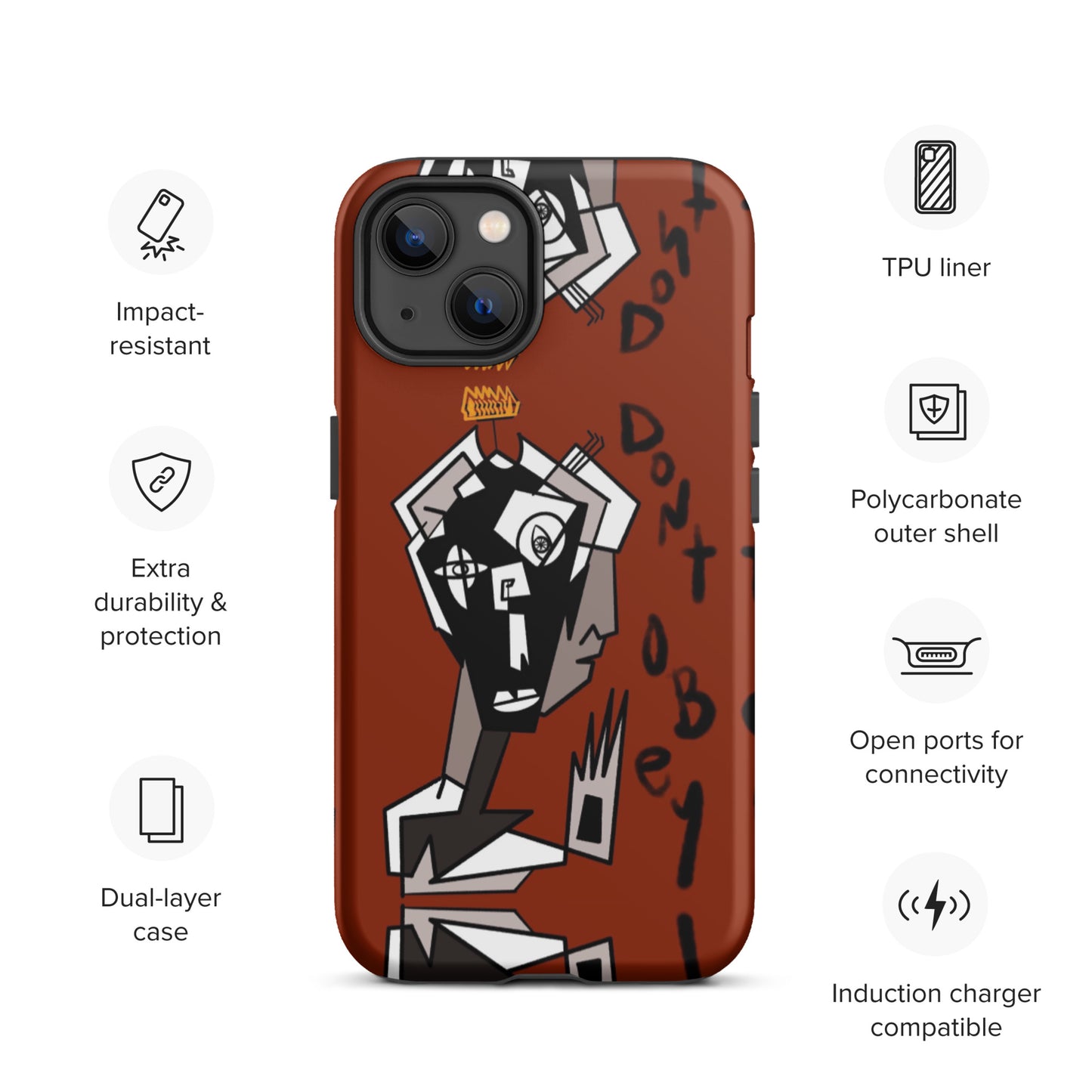 Do Not Obey iPhone case