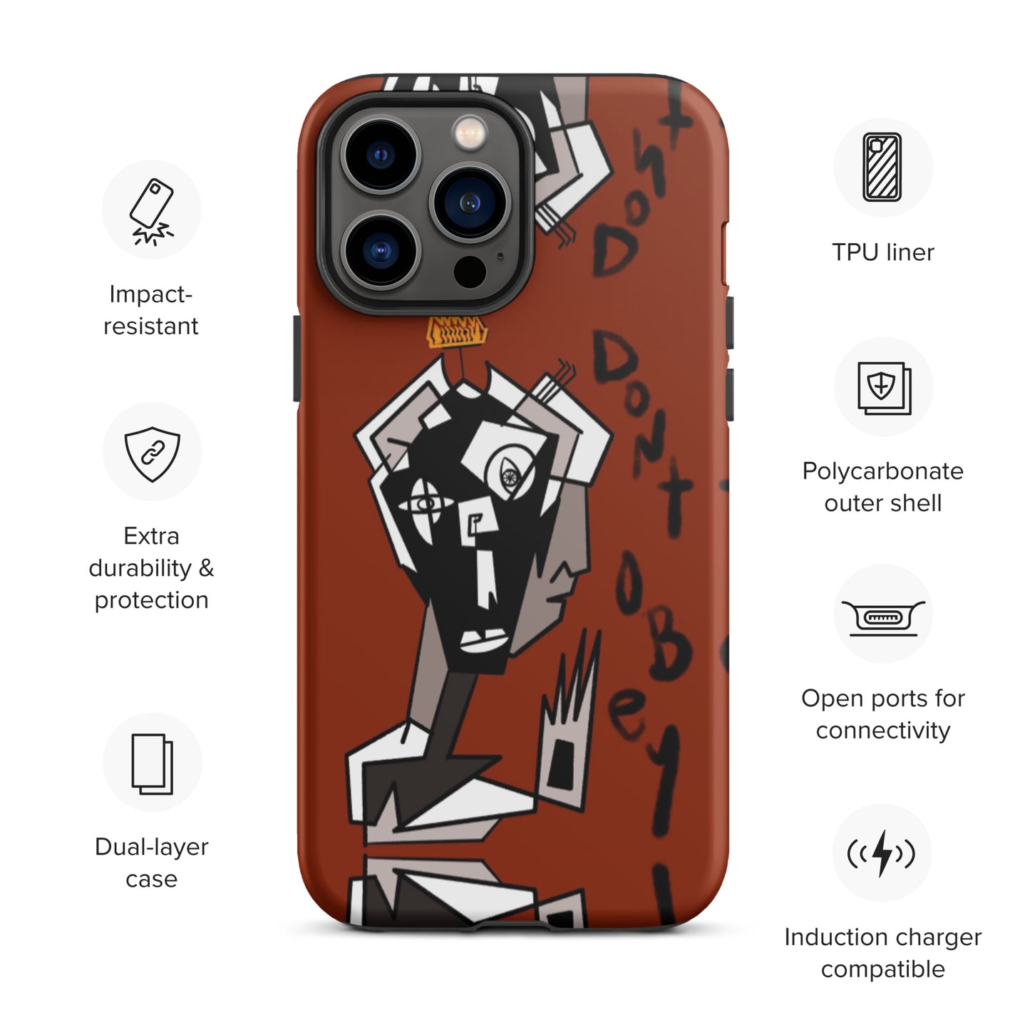 Do Not Obey iPhone case