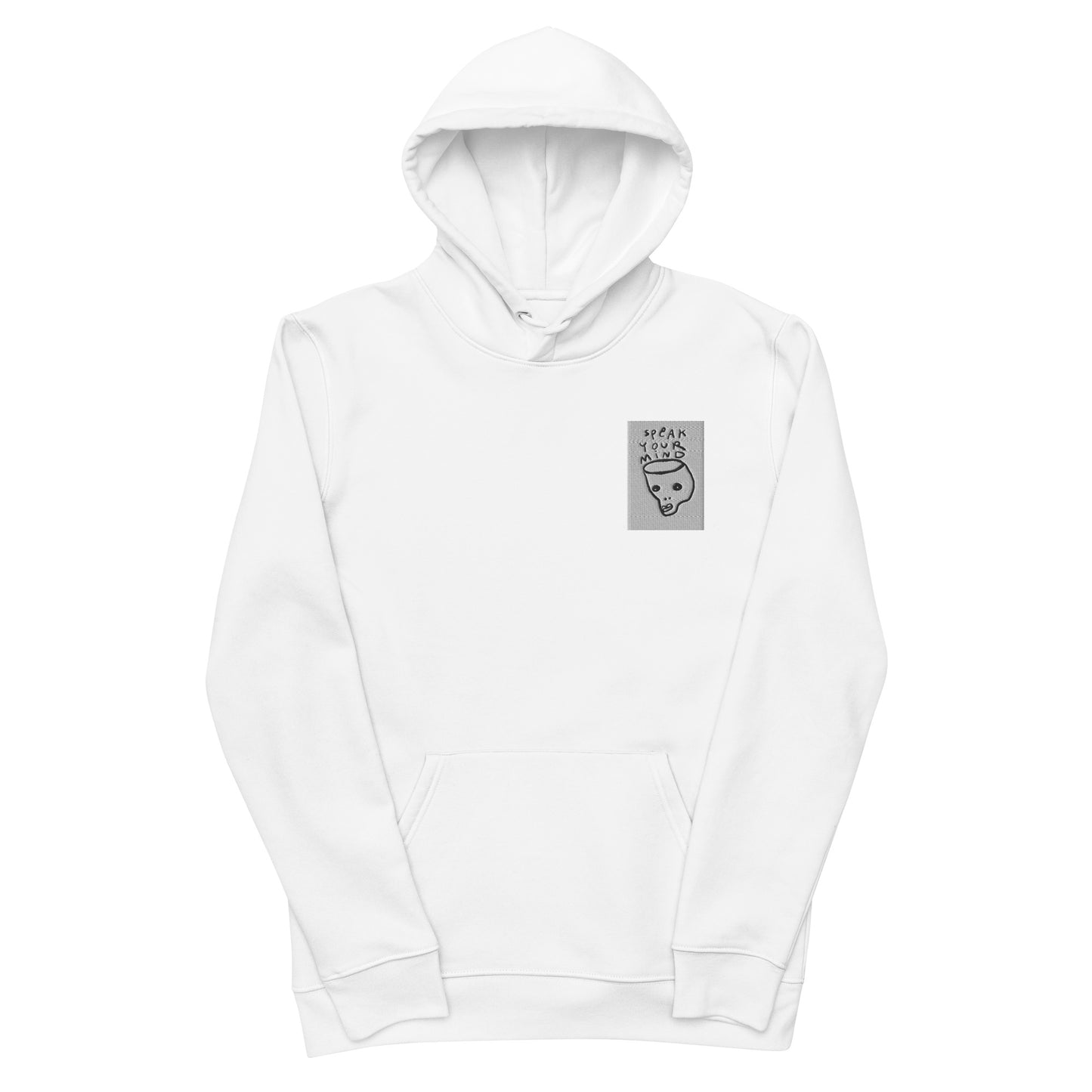 Speak Your Mind Unisex essential eco hoodie