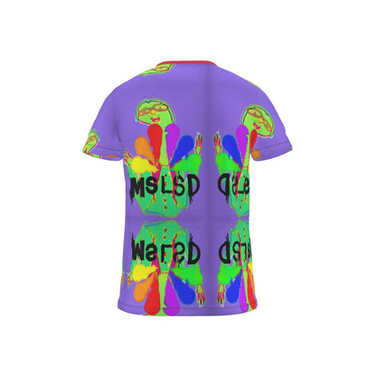 Cut and Sew All Over Print T-Shirt