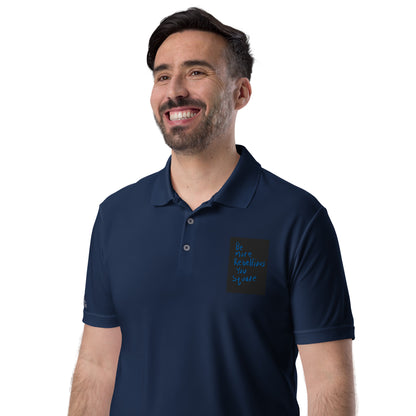 Rebellious adidas performance polo shirt