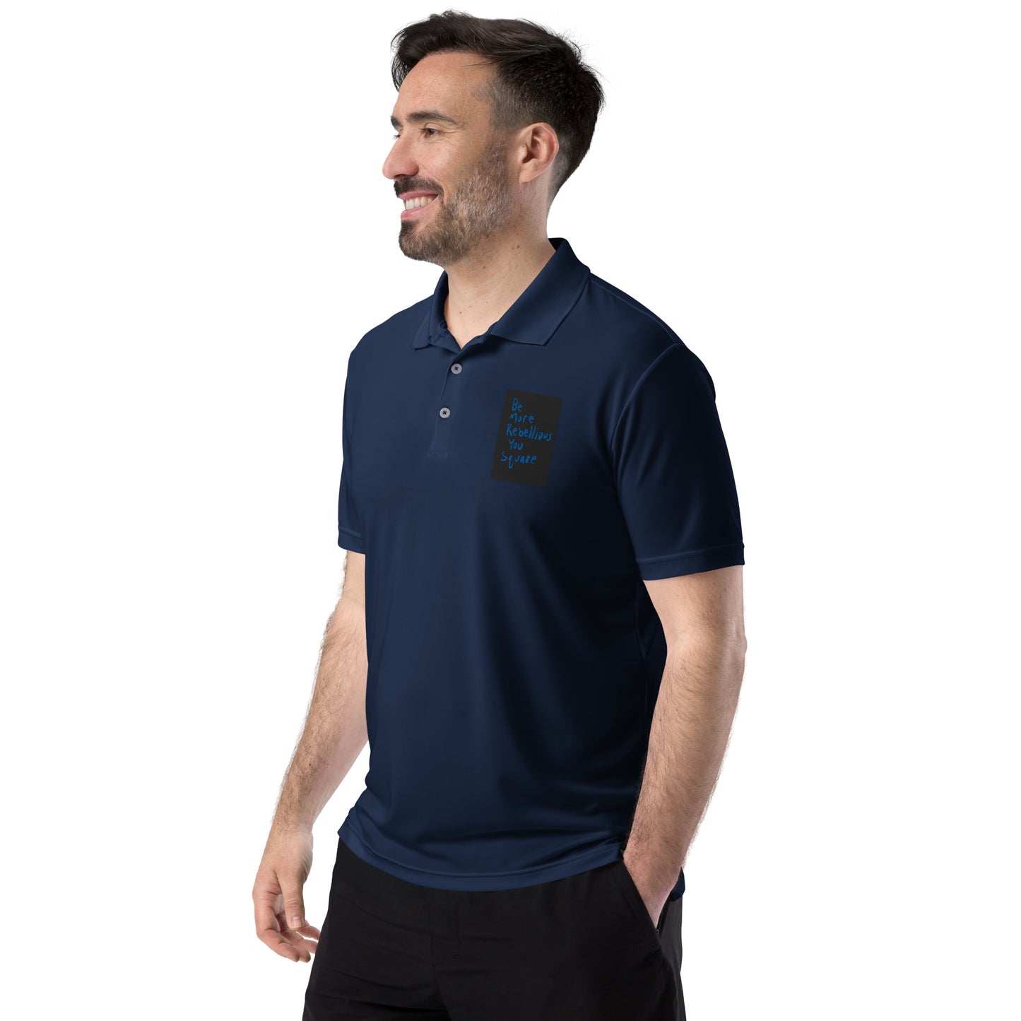 Rebellious adidas performance polo shirt