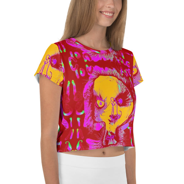 Truth All-Over Print Crop Tee
