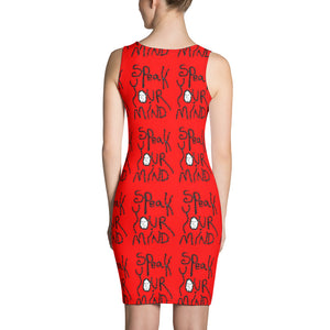 Speak your mind Sublimation Cut & Sew Dress