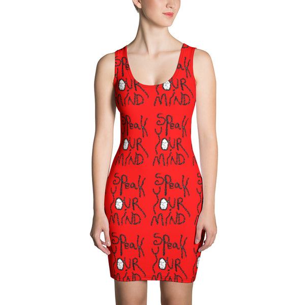 Speak your mind Sublimation Cut & Sew Dress