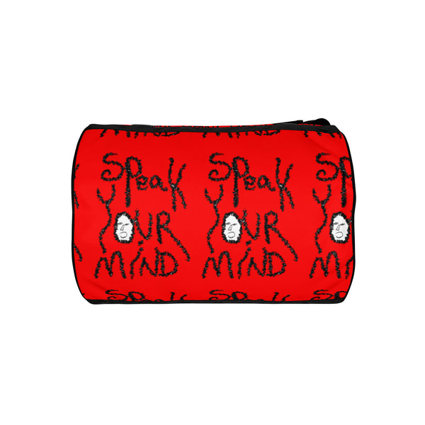 Speak your mind All-over print gym bag