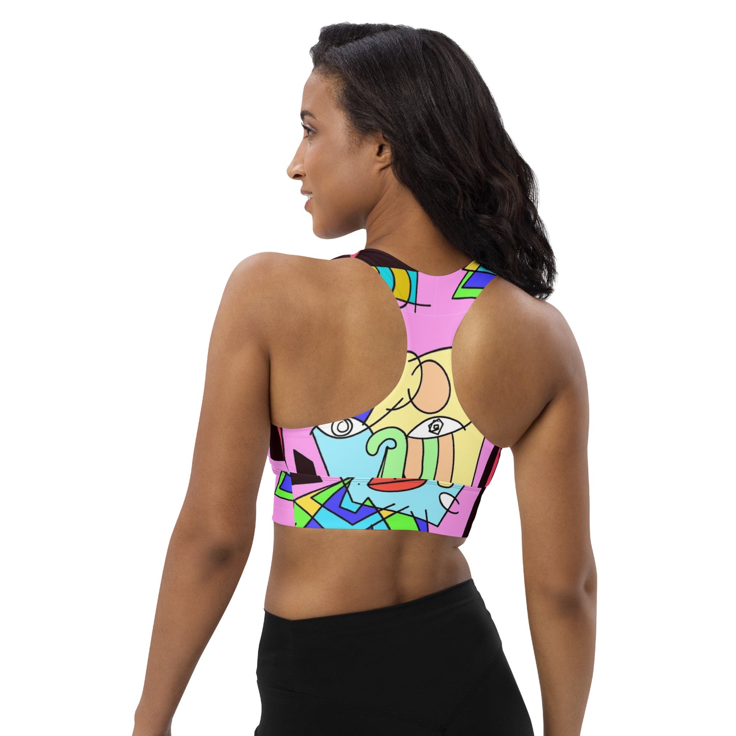 Art Human Longline sports bra