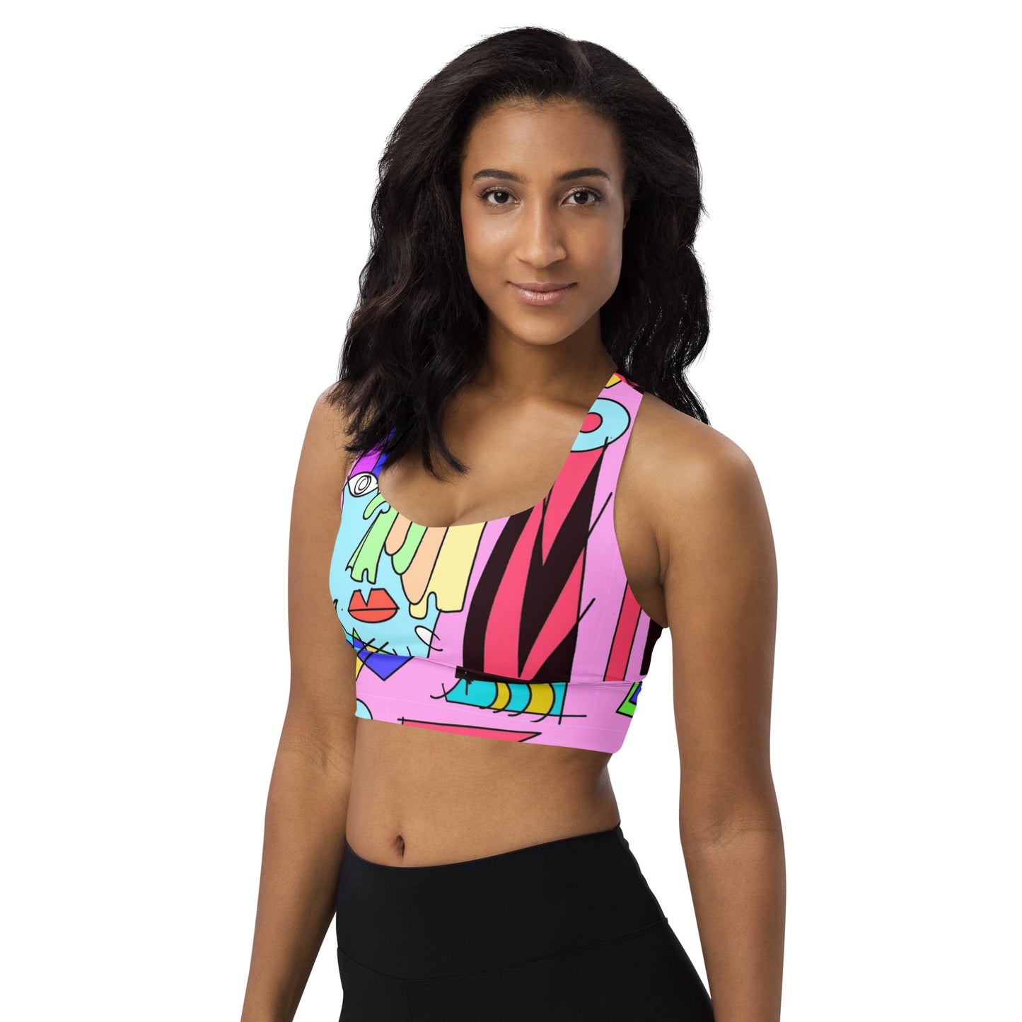 Art Human Longline sports bra
