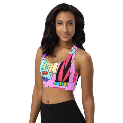 Art Human Longline sports bra