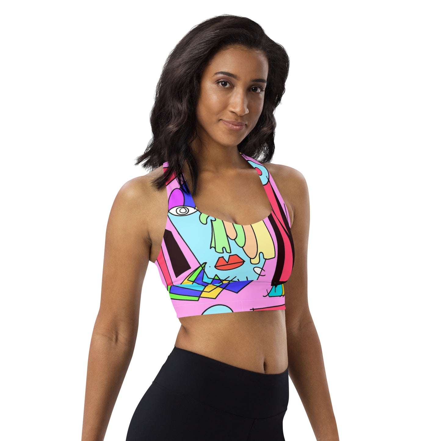 Art Human Longline sports bra