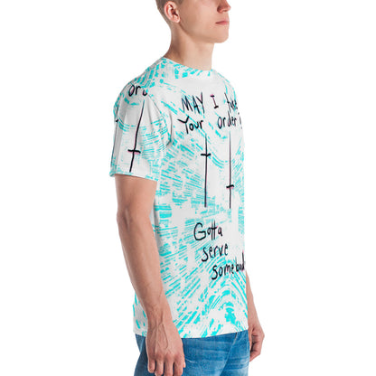 Serve somebody Men's t-shirt