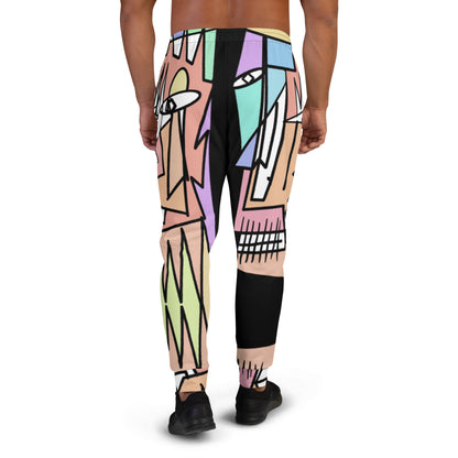Stained glass 2Men's Joggers