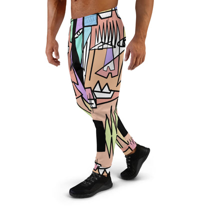 Stained glass 2Men's Joggers