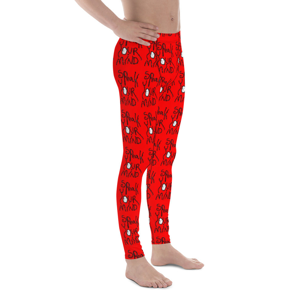 Speak your mind Men's Leggings