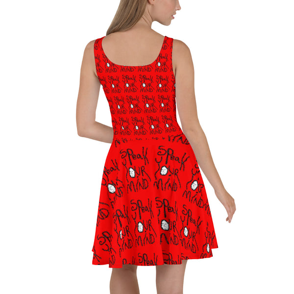 Speak your mind Skater Dress