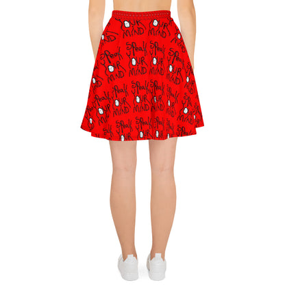 Speak your mind Skater Skirt